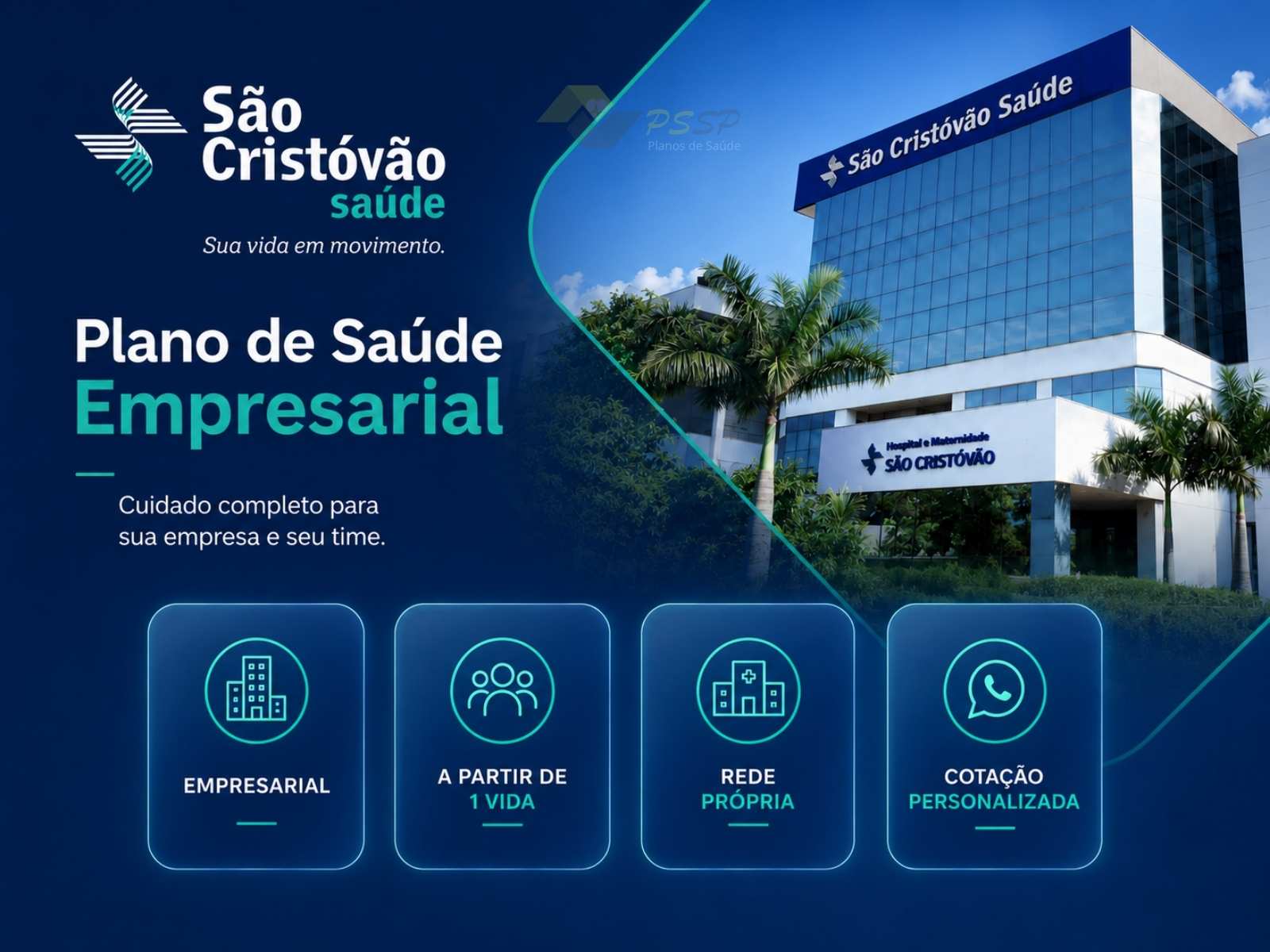 São Cristóvão Plano de Saúde Empresarial para MEI PME e empresas