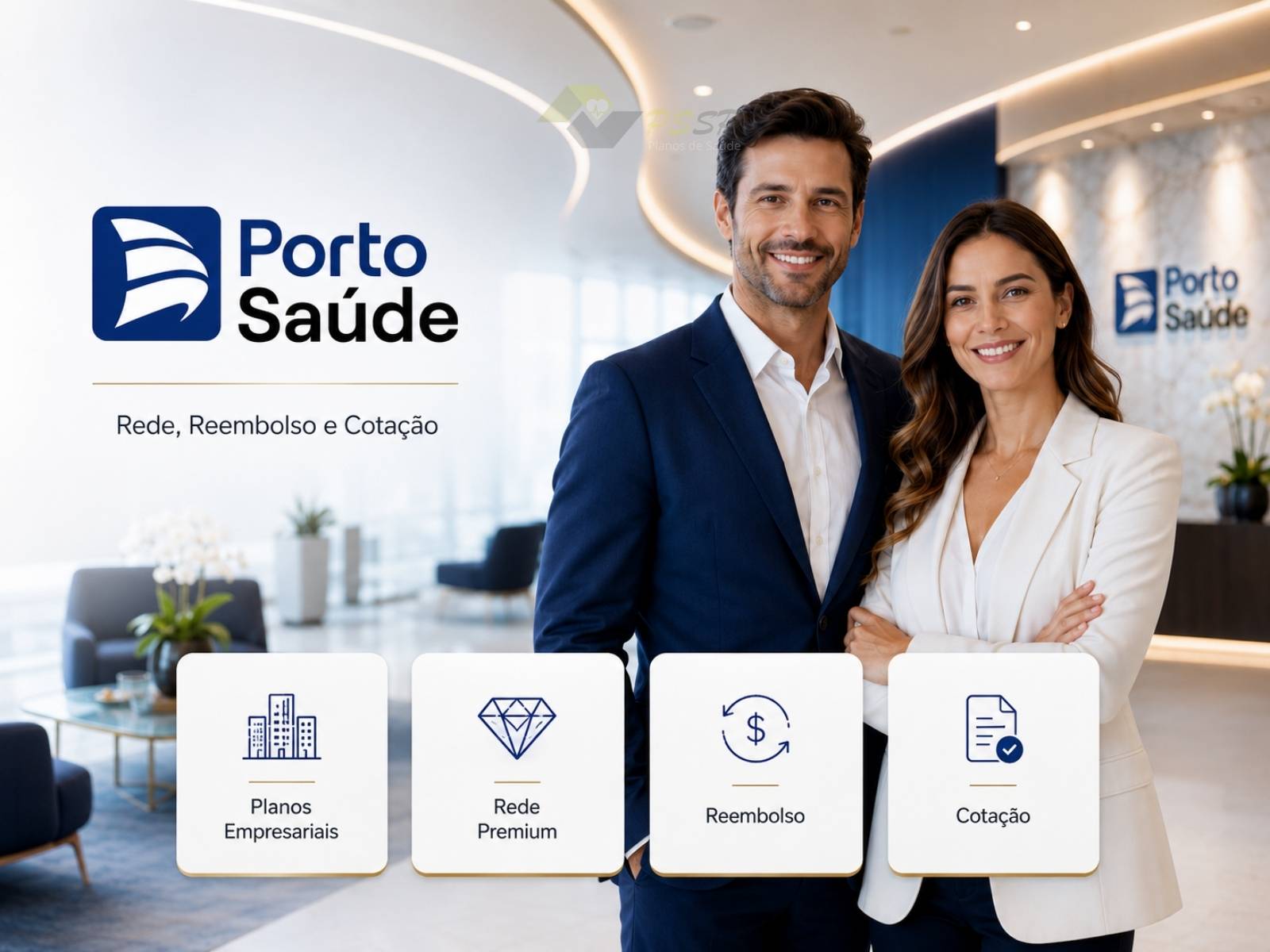 Porto Saúde plano empresarial com rede nacional reembolso e cotação