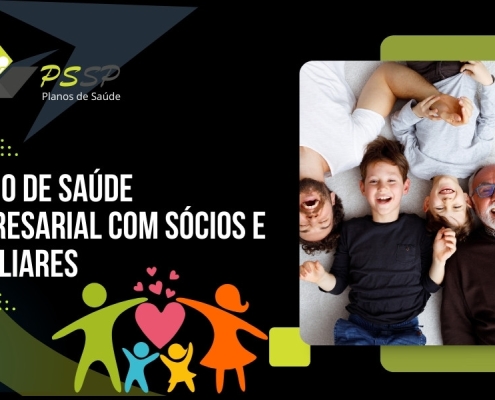 Plano de saúde empresarial com sócios e familiares