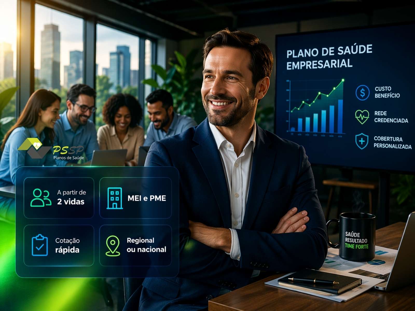 Plano de saúde empresarial para MEI, PME e empresas