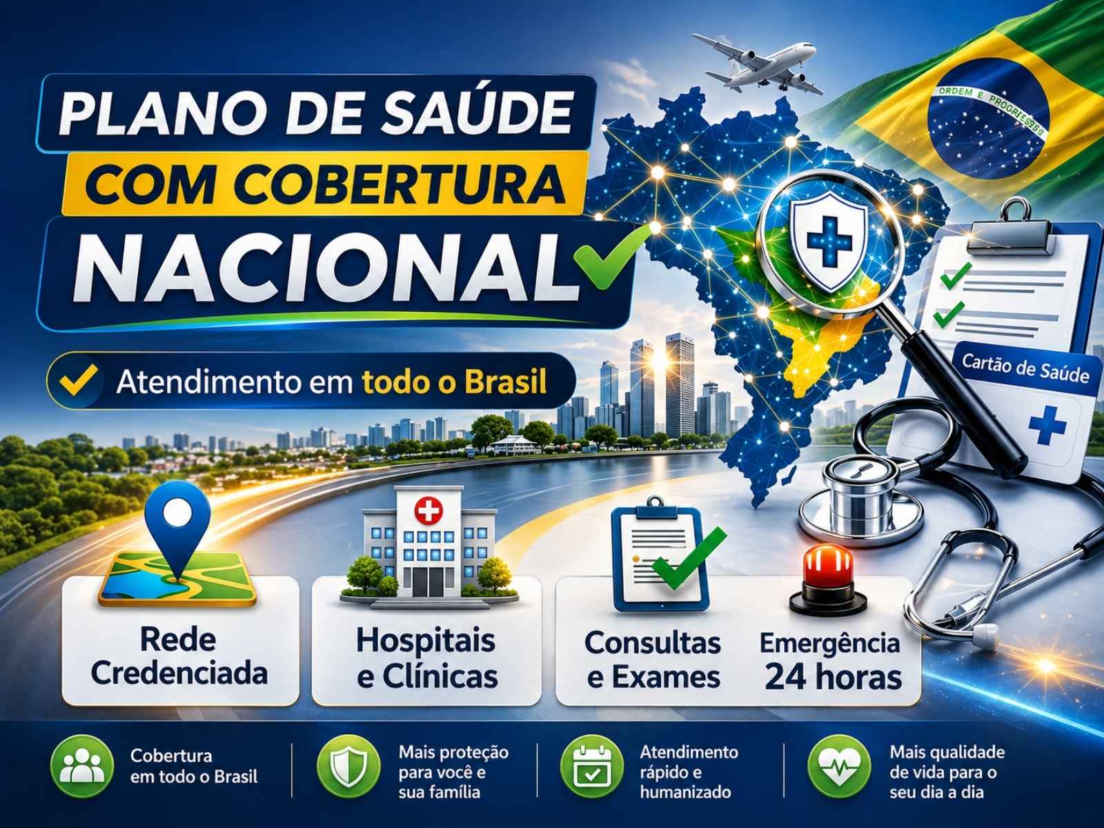Planos de saúde com cobertura nacional