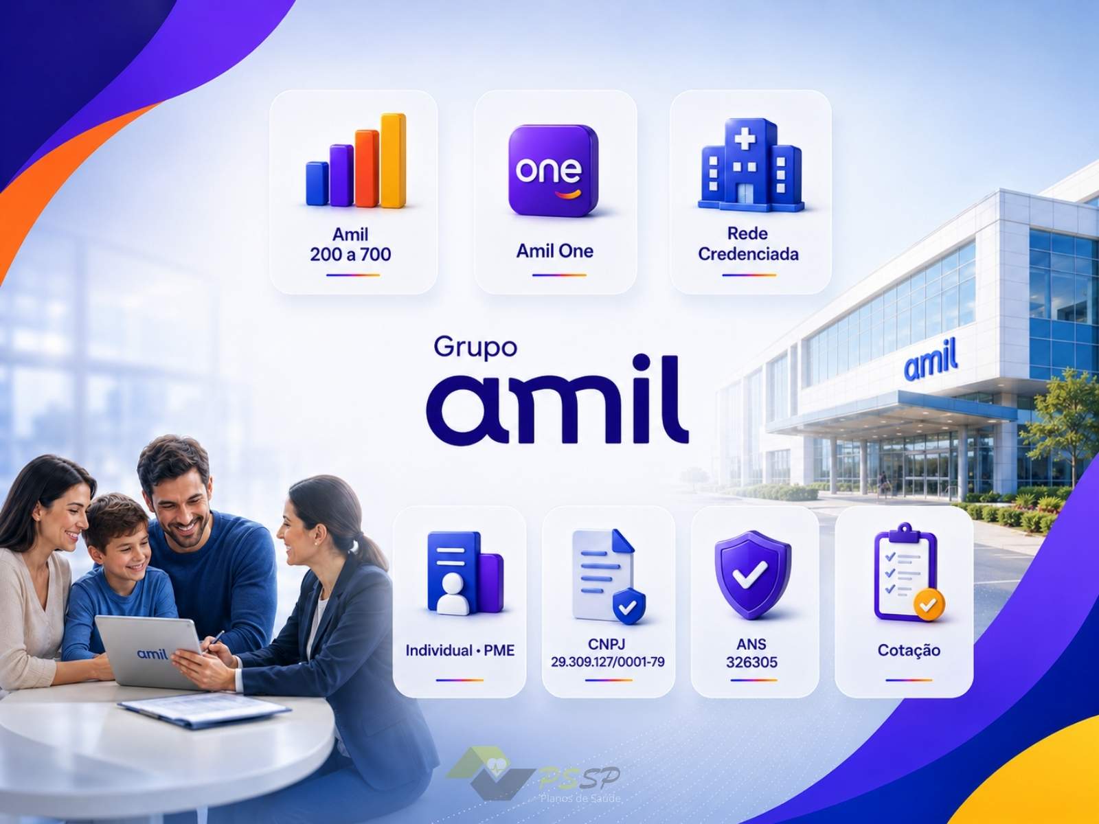Planos Amil melhores opções preços rede de hospitais e cotação