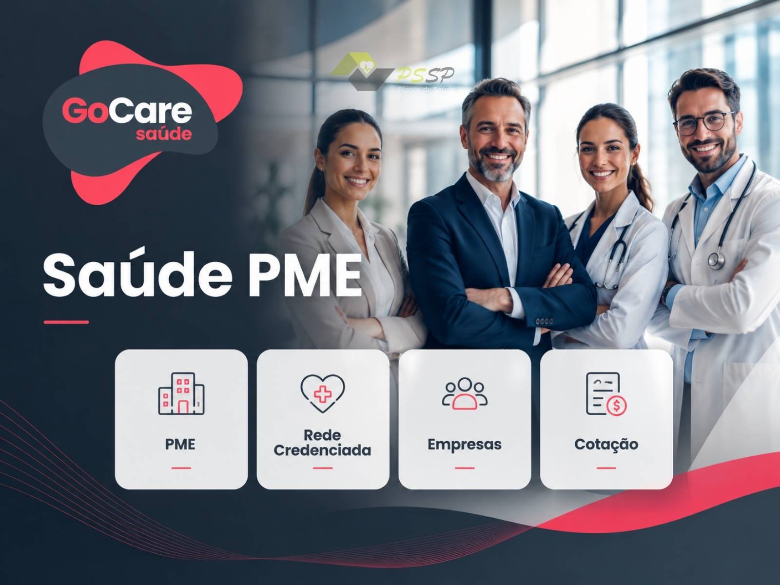 Go Care Saúde PME plano de saúde empresarial com rede credenciada e cotação