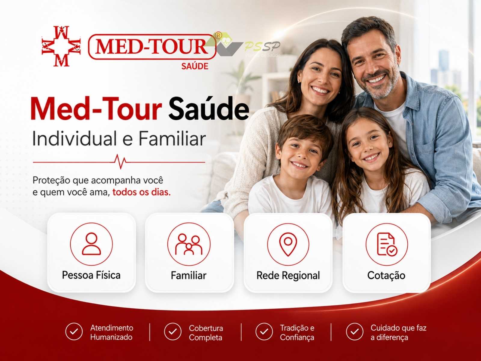 Med-Tour Saúde Individual e Familiar plano de saúde com rede em Guarulhos e São Paulo