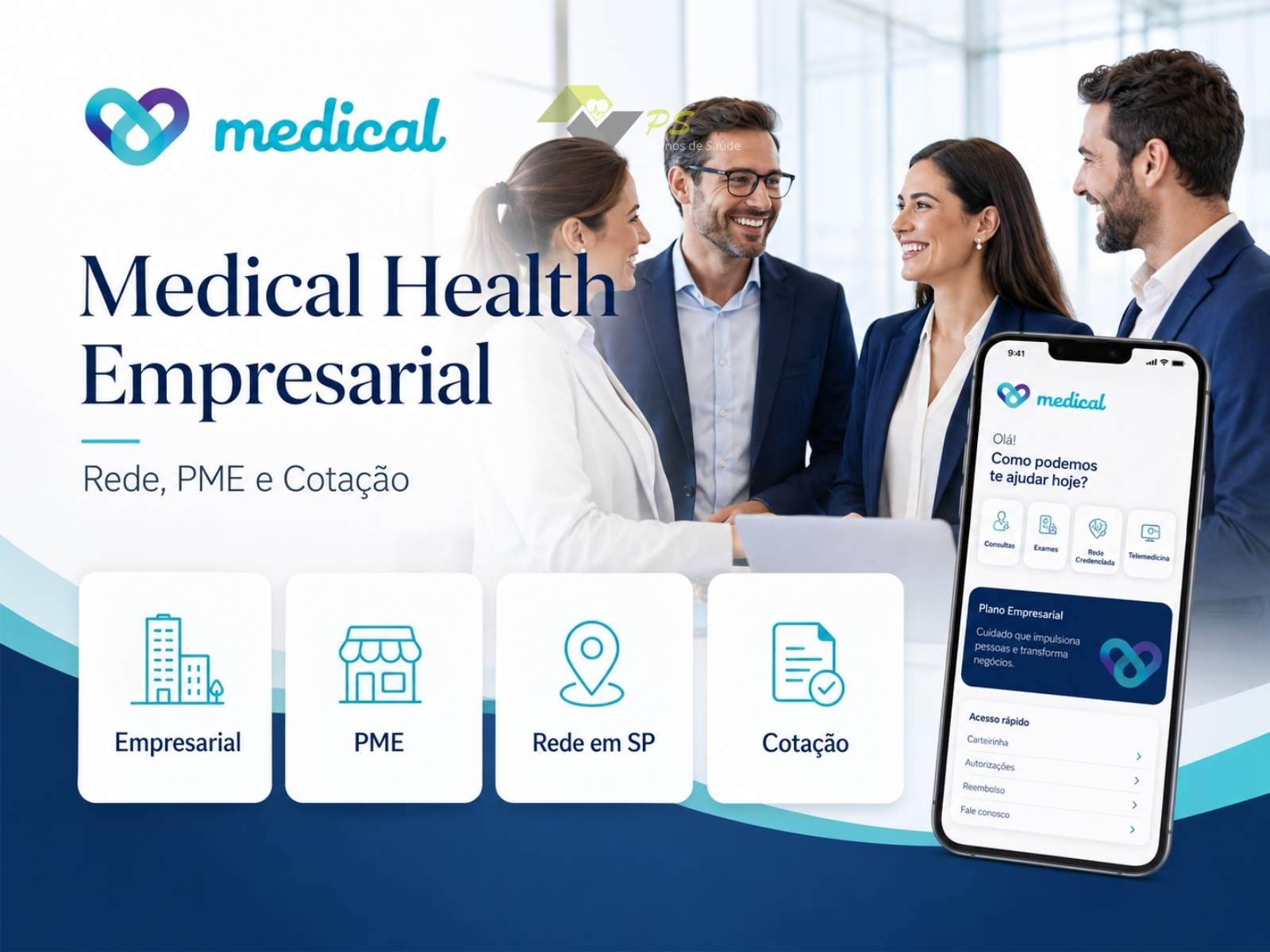 Medical Health Empresarial plano de saúde para empresas com rede credenciada e cotação