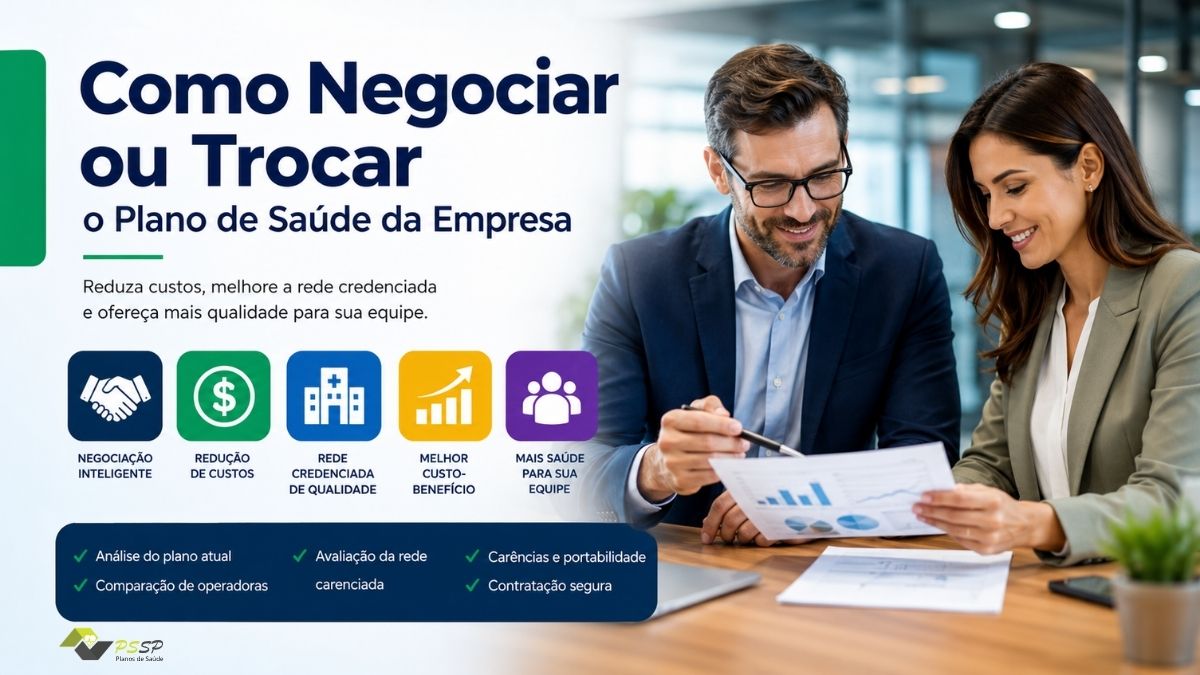 Como Negociar ou Trocar o Plano de Saúde da Empresav