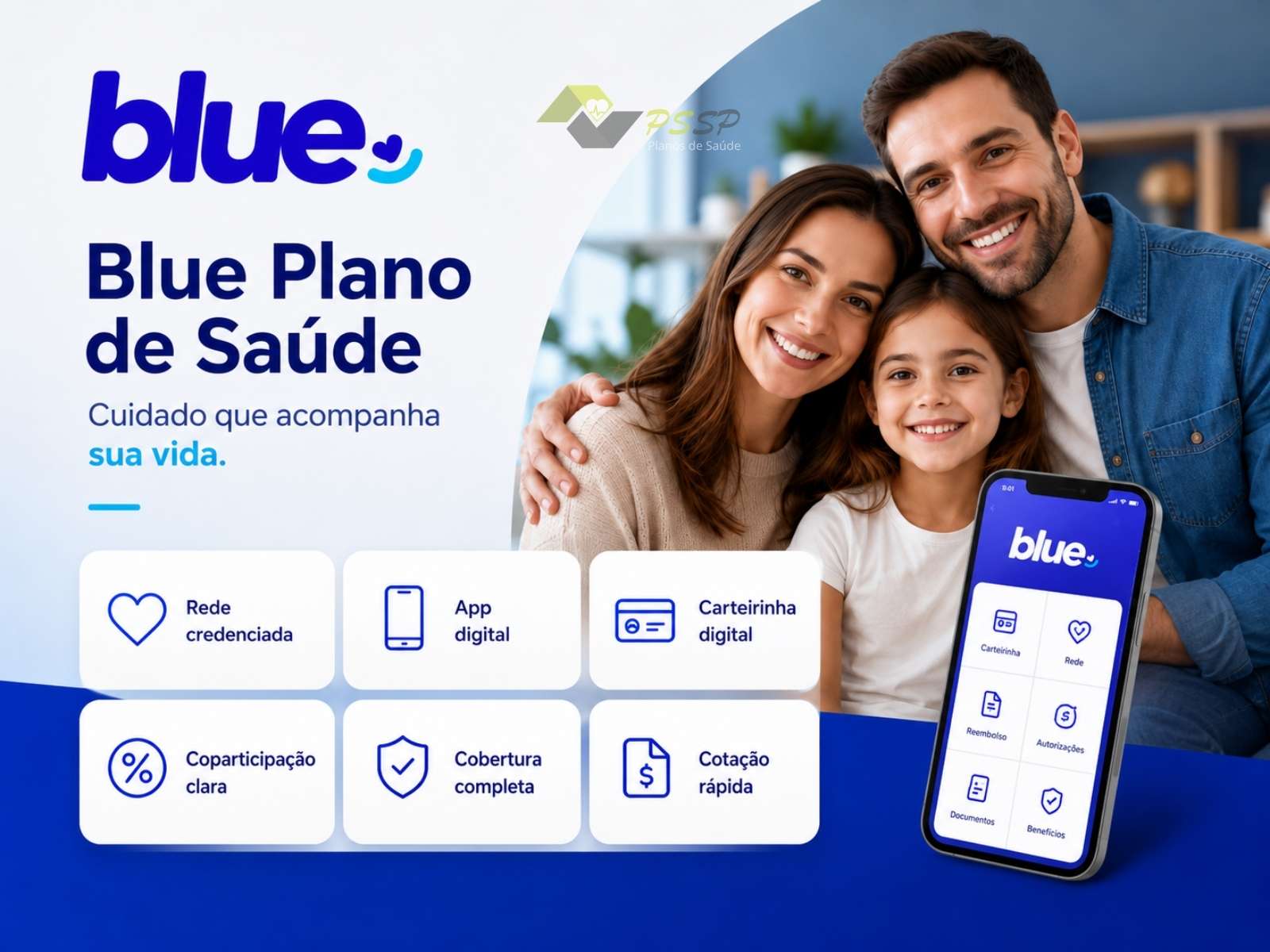 Blue Planos de Saúde Saúde Blue Integra Assistência Médica rede credenciada e cotação