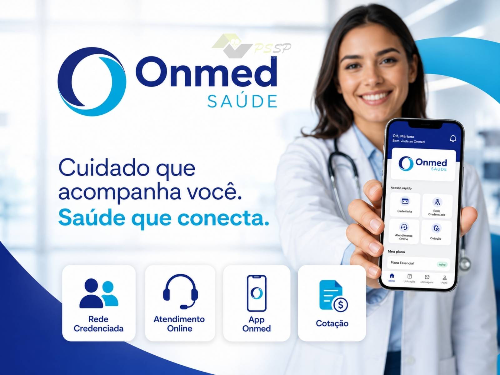 Onmed Saúde plano de saúde com rede credenciada app e cotação