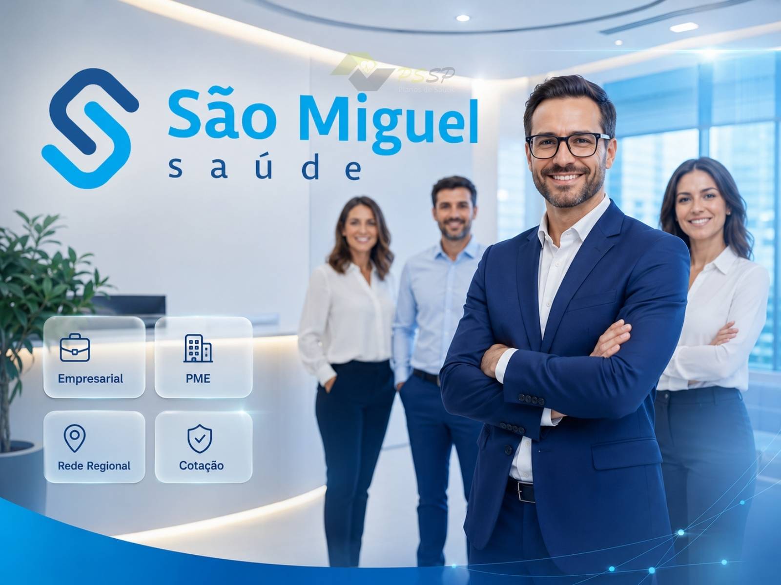 São Miguel Saúde Empresarial plano para CNPJ PME com rede regional e cotação