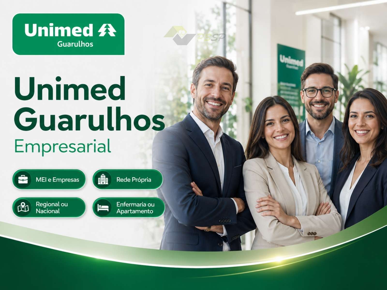 Unimed Guarulhos Empresarial para MEI, PME e empresas