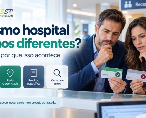Por que o mesmo hospital aceita um plano de saúde e recusa outro da mesma operadora?