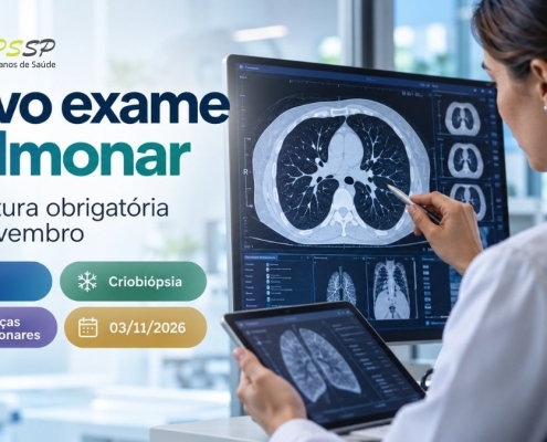 Novo exame pulmonar coberto pelo plano de saúde em novembro