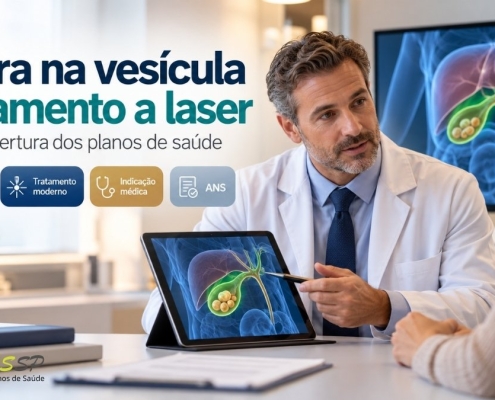 Pedra na vesícula: tratamento a laser no plano de saúde