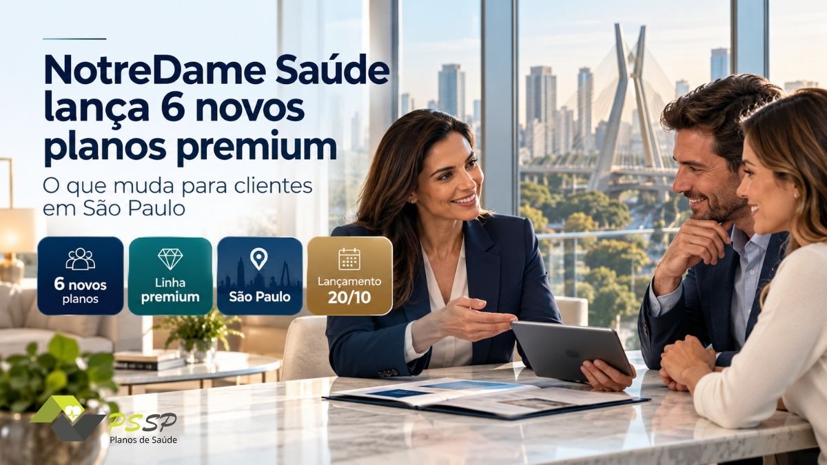 Novos planos NotreDame Saúde premium em São Paulo