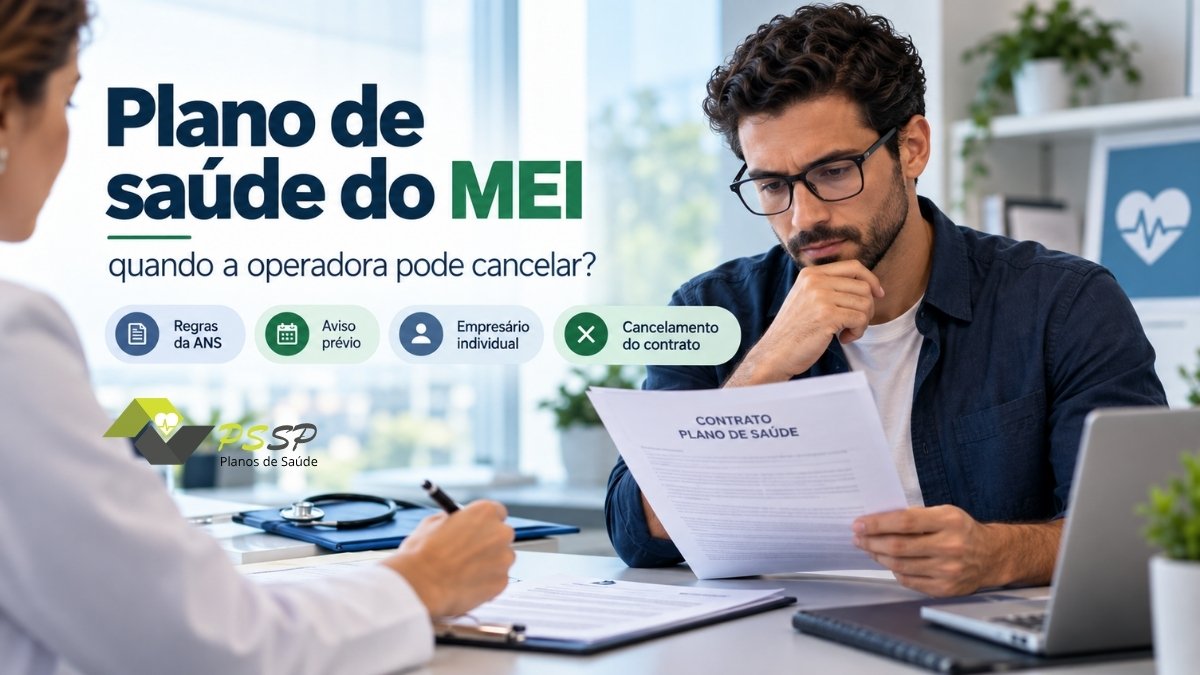 Plano de saúde pode cancelar contrato de MEI